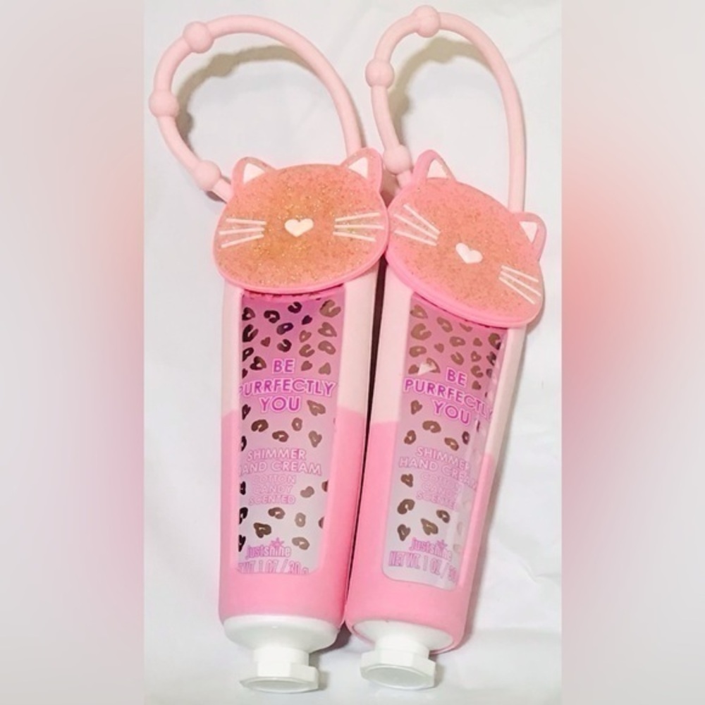 Justshine Kitty Carrier Shimmering Hand Lotion Duo